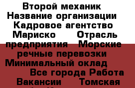 Второй механик › Название организации ­ Кадровое агентство "Мариско-2" › Отрасль предприятия ­ Морские, речные перевозки › Минимальный оклад ­ 171 635 - Все города Работа » Вакансии   . Томская обл.,Кедровый г.